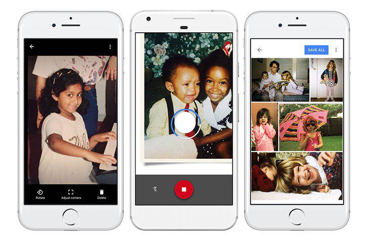PhotoScan by Google Photos's screenshots