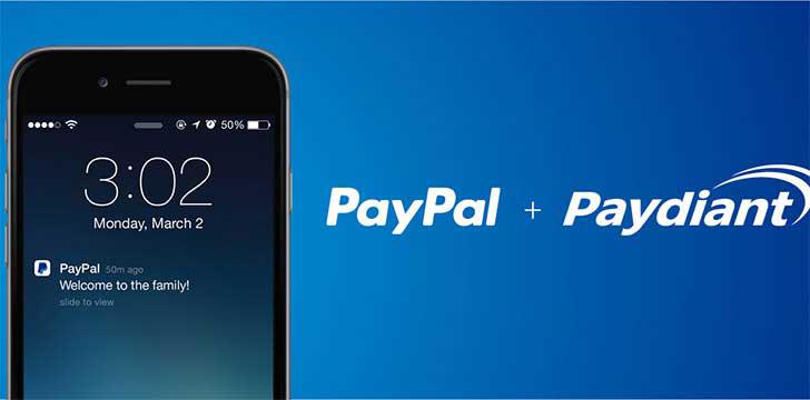 PayPal's screenshots