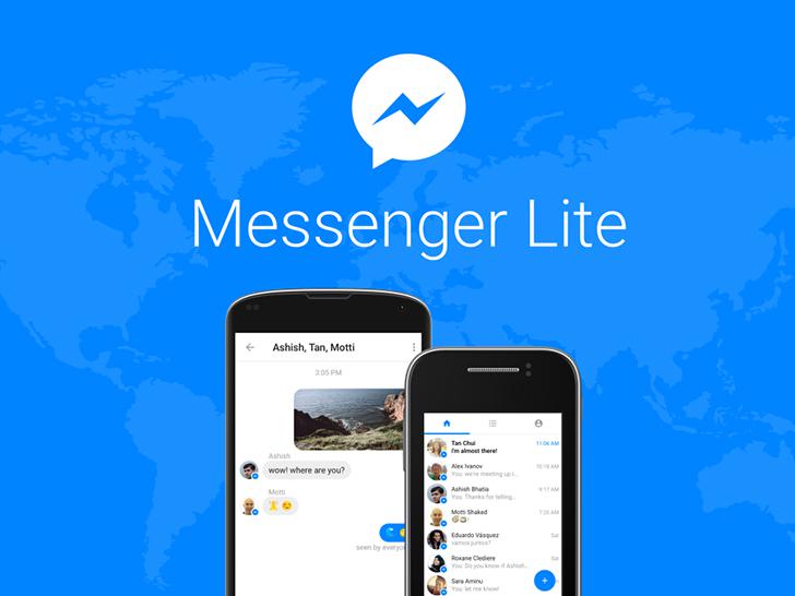 Messenger Lite's screenshots