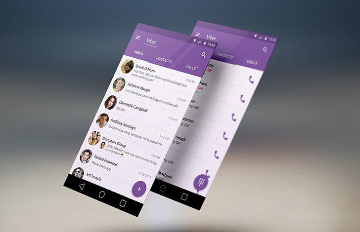Viber's screenshots