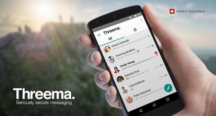 Threema's screenshots