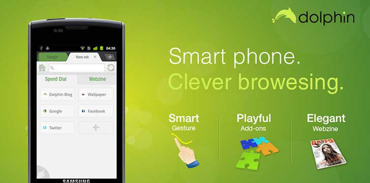 Dolphin Browser's screenshots