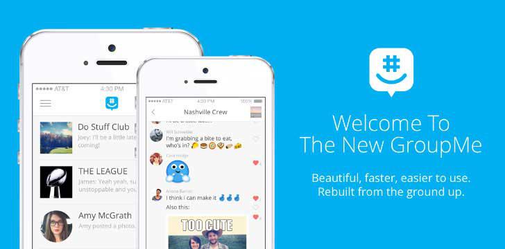 GroupMe's screenshots