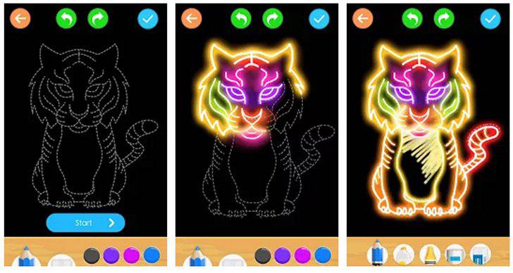 Learn to draw Glow Zoo's screenshots
