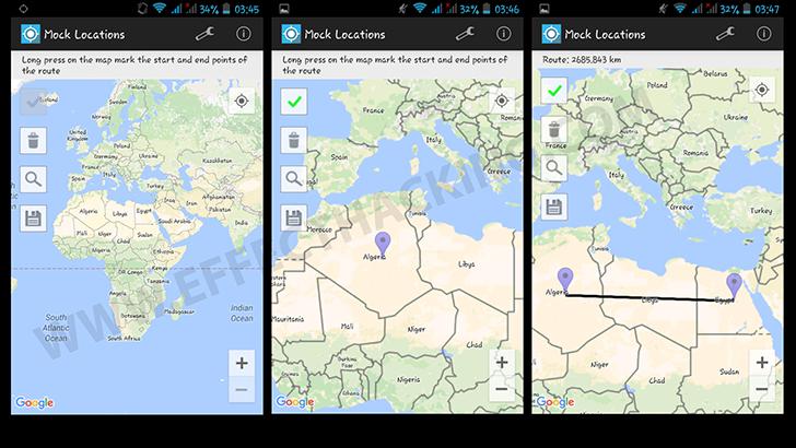 Fake GPS GO Location Spoofer Free's screenshots