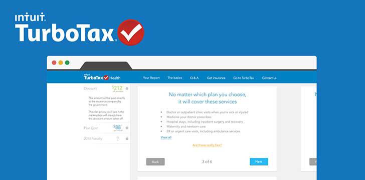 TurboTax's screenshots