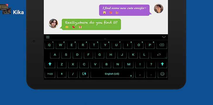 Kika Emoji Keyboard's screenshots