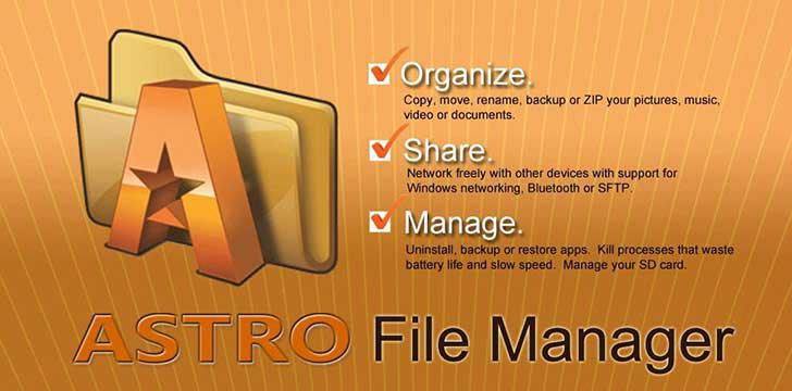 ASTRO File Manager's screenshots