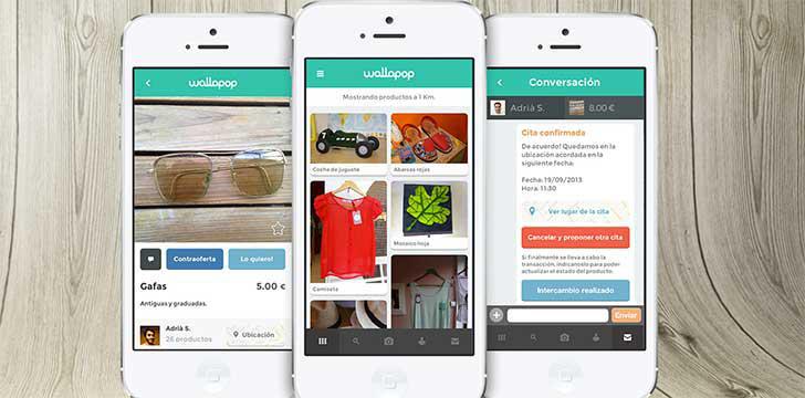 Wallapop's screenshots