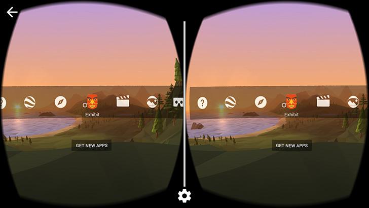 Google Cardboard's screenshots