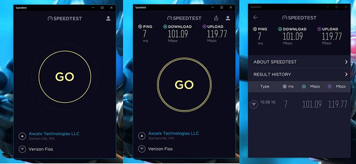 Internet Speed Test's screenshots