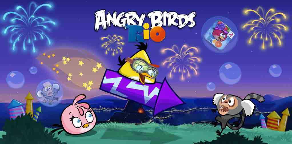 Angry Birds Rio's screenshots