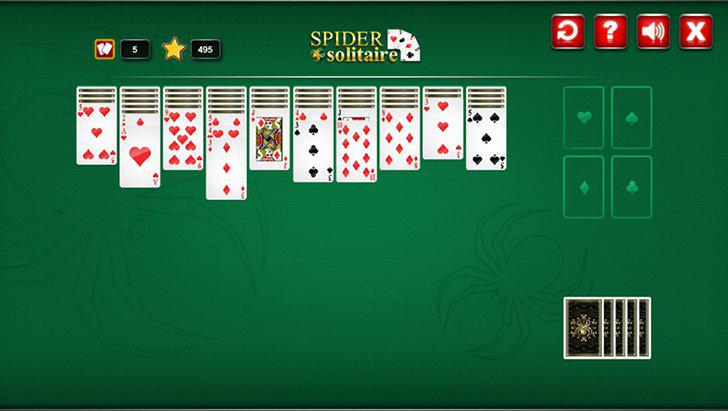 Spider Solitaire's screenshots