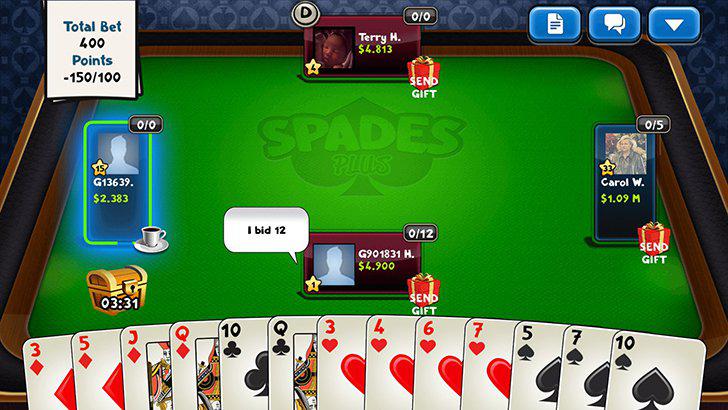 Spades Plus's screenshots