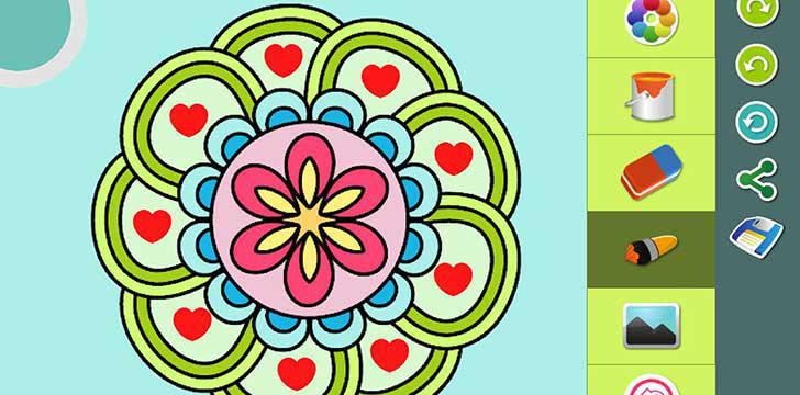 Mandala Coloring Pages's screenshots