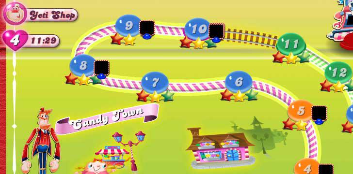 Candy Crush Saga's screenshots