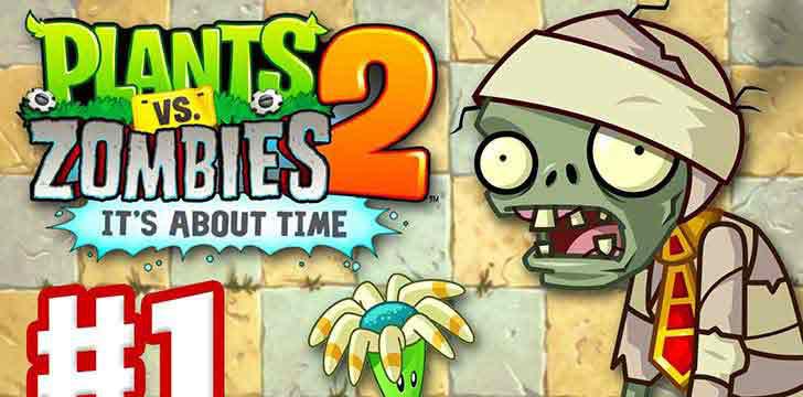 free plants vs zombies 2 online game